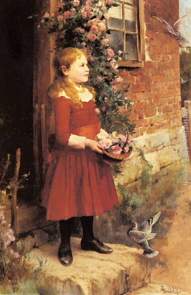 Alfred Glendening The Youngest Daughter of J.S. Gabriel